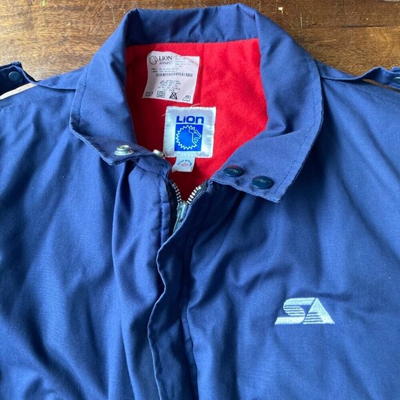 Vintage Super America SA Gas Station Uniform Jacket by Lion Apparel Size XXL - Picture 2 of 7